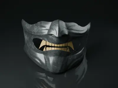 Menpo Mask 3D model