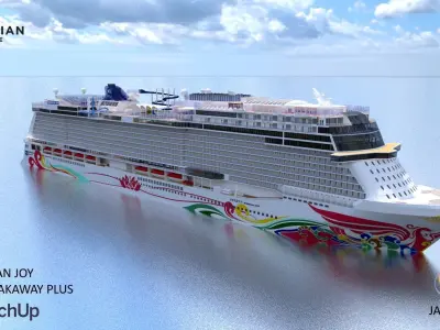 Norwegian Joy 3D model