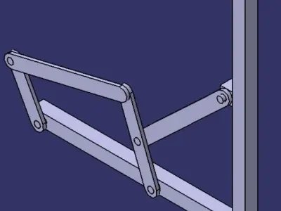 mechanism letter l Free 3D model