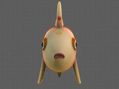 Fish V11 Low-poly 3D model