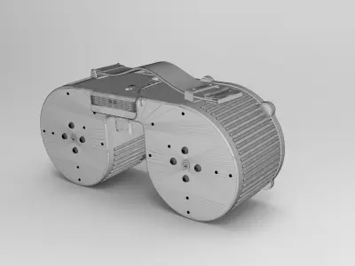 MG15 Saddle magazine 3D model