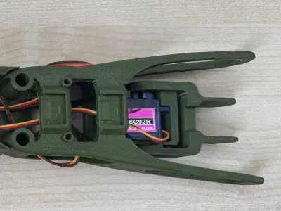 ARTAIR HEAD UNIT SERVO LONG 19MM WITH VTX MOUNT 3D print model