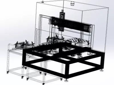 Laser Welding Machine Equipment  3D model