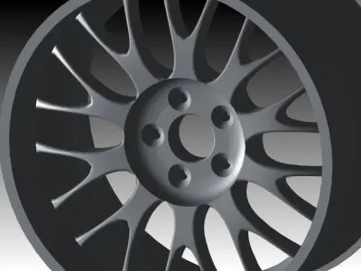 BBS Rim 20 inches Free 3D model