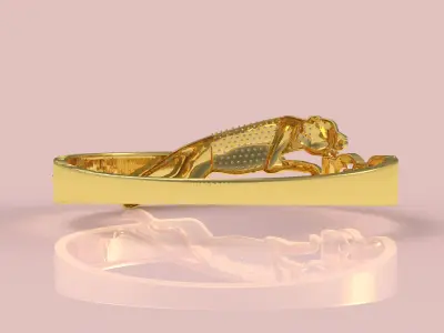 Jaguar Diamond Bracelet 3D print model