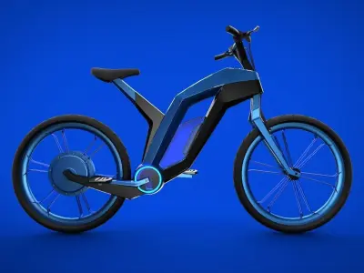 Soka electric bike Free 3D model