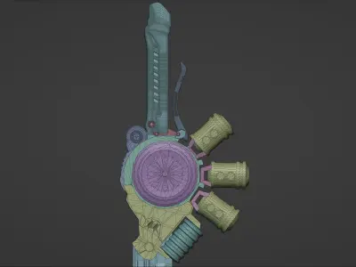 Blade Steampunk 3D model