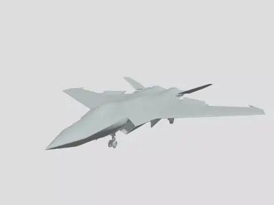 jet model Free 3D model