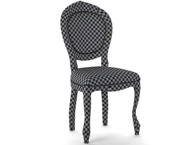 Antique Dining Chair 3D model