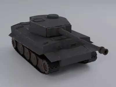 Tiger Tank 3D model