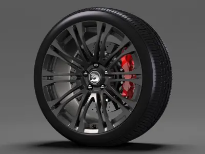 HSV Senator Signature Gen F2 wheel 2017 3D model