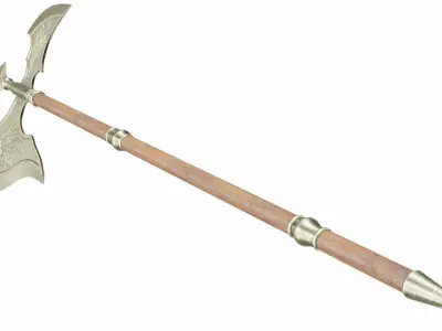 Halberd 06 3D model