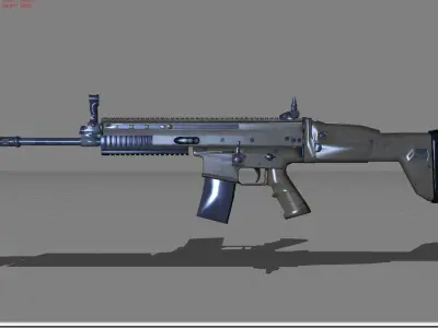 ScarL Low-poly 3D model