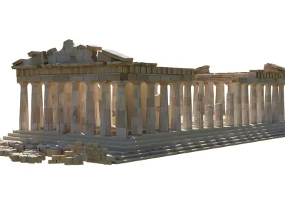 Parthenon - Acropolis 3D model