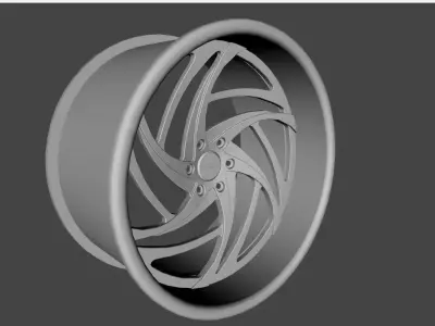 WHEEL BASED on JXT FORGED REVOLT 3D model