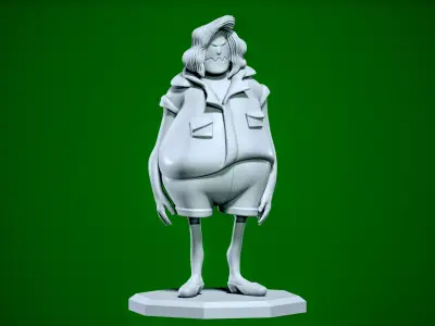 Rowing - Roger Pirates - One piece - Split part 3D print model