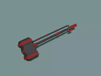 sladgehammer gun Free 3D model
