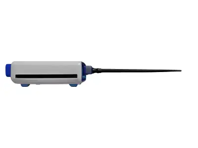 Futuristic Data Drive USB 3D model