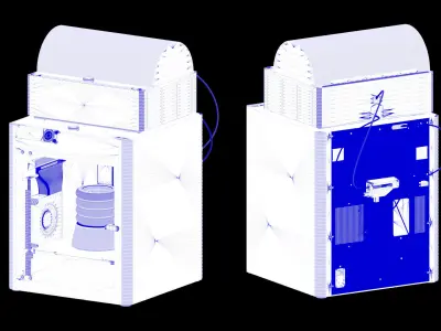 Bambu Lab P1S Combo High Detail 3D model