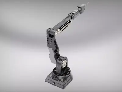 Robotic arm industrial bionic 3D model