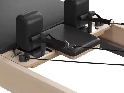 Elina Elite Reformer Pilates Machine 3D model