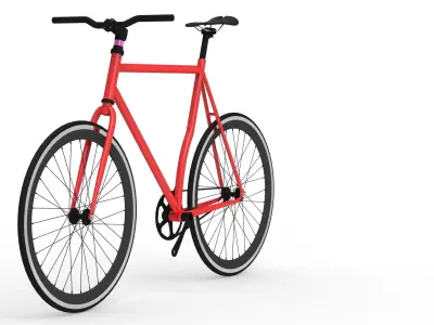 Bicycle Polo and Bike Rouge 2015 Free 3D model