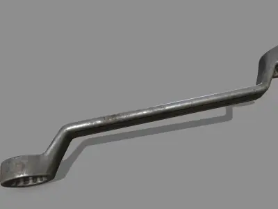 wrench 1 Low-poly 3D model