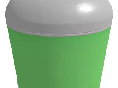 Futuristic Air Purifier Humidifier 3D model