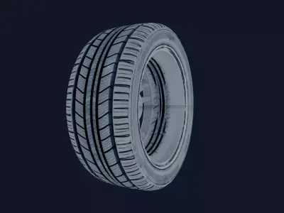 Vehicle Tyre 3D model purchase