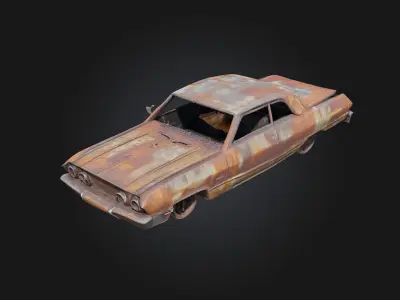 Rusty Classic  Vintage Decay with Timeless Character 3D model