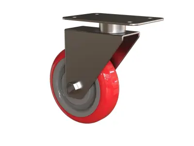 4 inch Wheel Free 3D model
