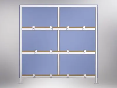 26334-SHELF TYPE A Free 3D model