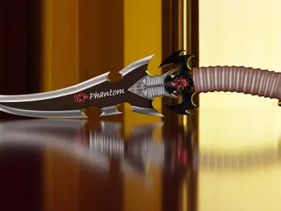 PHANTOM KNIFE 3D model