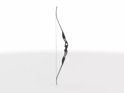 bow recurve 01  3D model