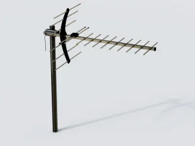 Antenna 15 Low-poly 3D model