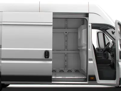 Citroen Jumper Van L4H3 HQ Interior 2023 3D model