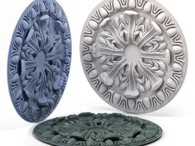 Plaster Molding  3D model