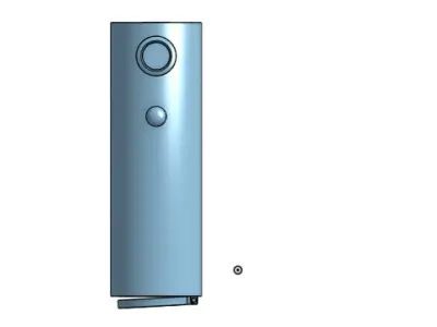 reverse flue boiler 3D print model