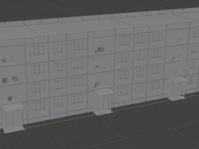 Panel House Free 3D model