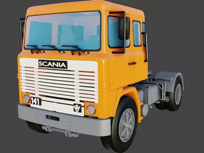 SCANIA LK 141 3D print model
