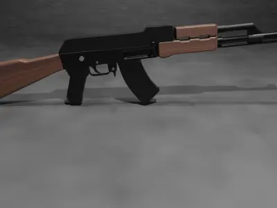 AK47 Assault 3D model