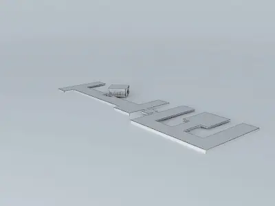 Delicias Norte Mall Free 3D model