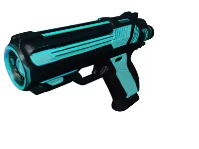 Scifi Energy Blaster Pistol 3D model