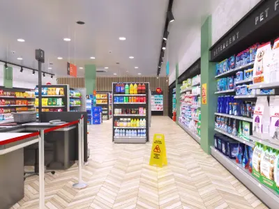  Supermarket and Natural Food Market Collection 
