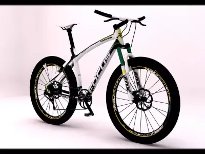 Mountain bike 3D model purchase