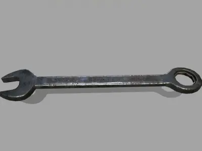 wrench Low-poly 3D model 26