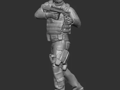 Carabiniere GIS 3D print model