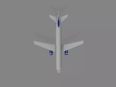 airplane 3D model buy