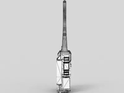 Radio walkie talkie 3D model
