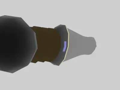 Gladius LP Low-poly 3D model